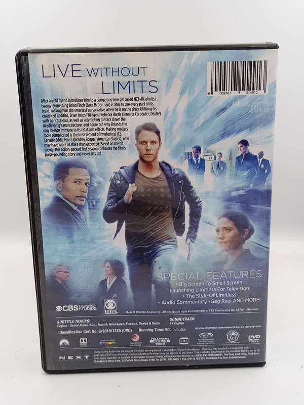 Limitless Season One DVDs