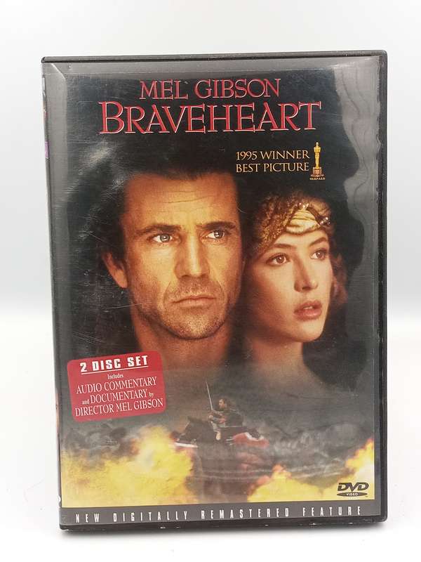 Braveheart DVD - Mel Gibson - 2 disc set
