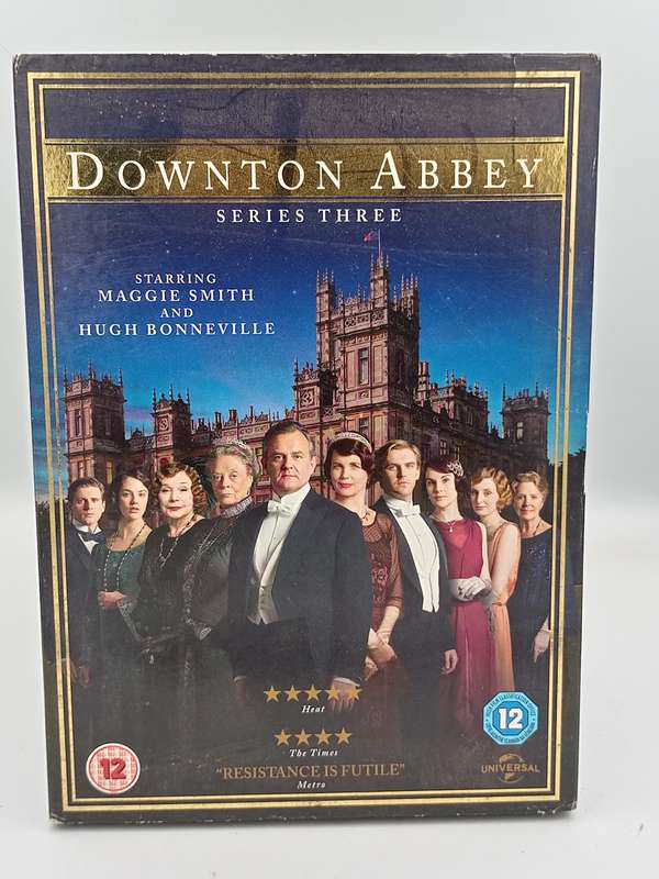 Downton Abbey Series Three DVDs - Maggie Smith & Hugh Bonneville