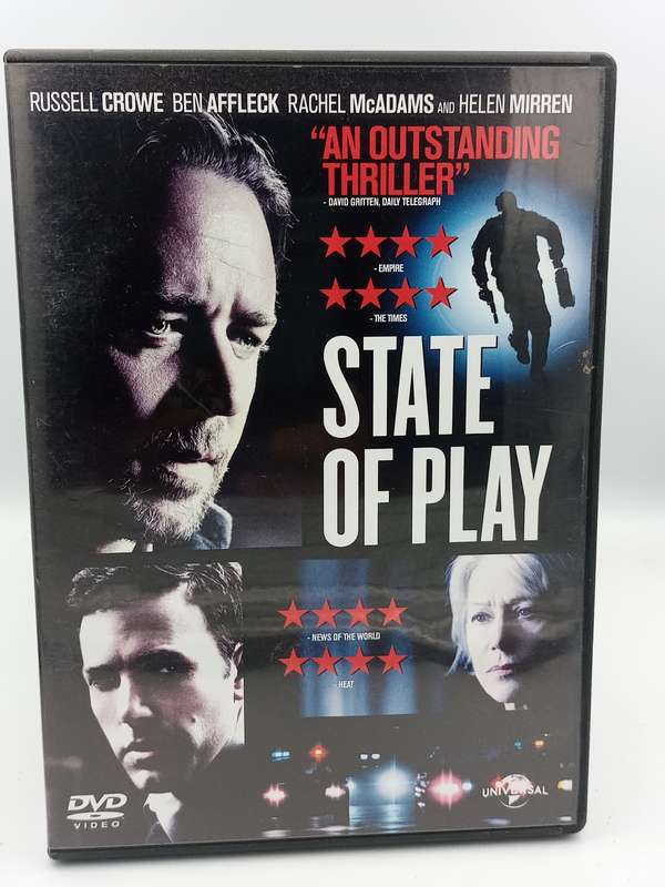 State of Play-DVD-Russell Crowe, Ben Affleck, Rachel Adams, Helen Mirren
