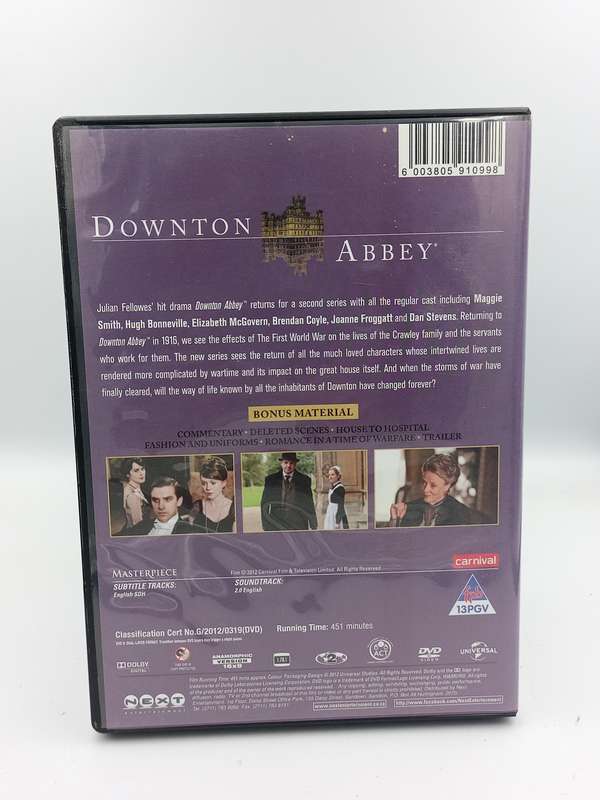 Downton Abbey Series Two DVDs - Maggie Smith & Hugh Bonneville