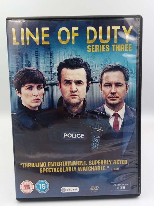 Line of Duty Series Three DVDs