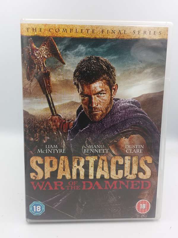 Spartacus War of the Damned The Complete Final Series DVDs
