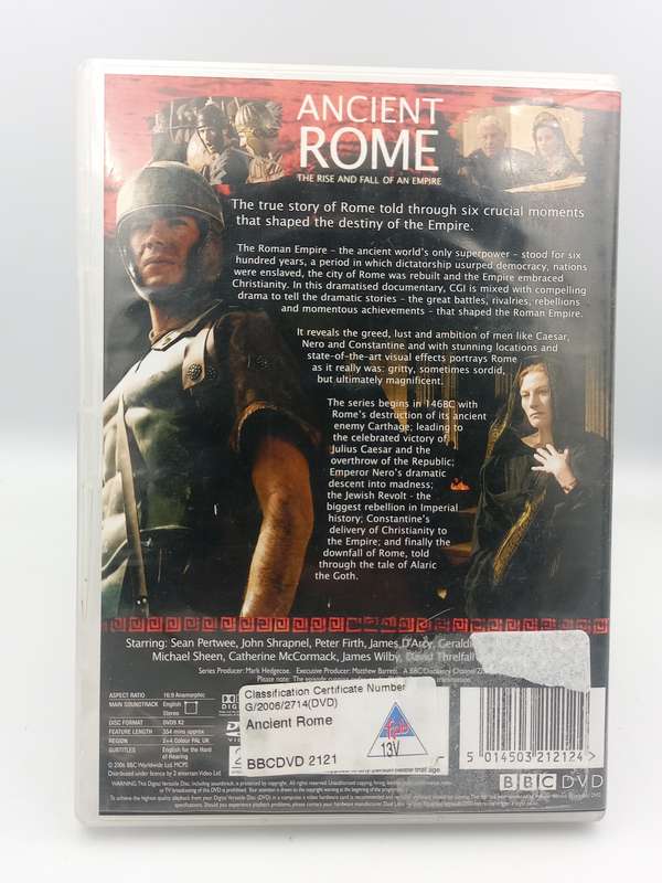Ancient Rome The Rise and Fall of an Empire DVDs