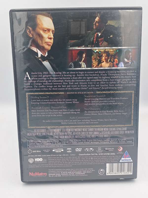 Boardwalk Empire The Complete Third Season DVDs