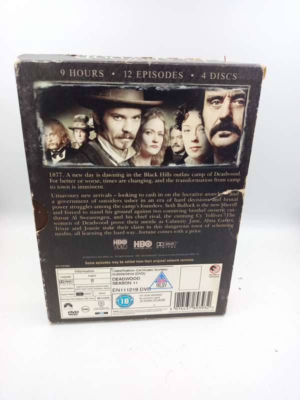 DEADWOOD The Complete Second Season DVDs