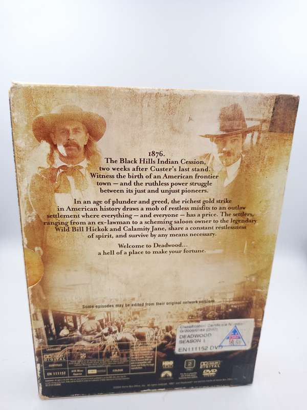 DEADWOOD The Complete First Season DVDs