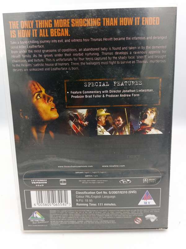 The Texas Chainsaw Massacre The Beginning - DVD