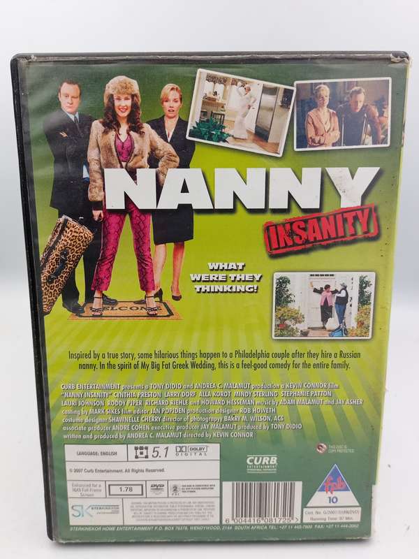 Nanny Insanity DVD