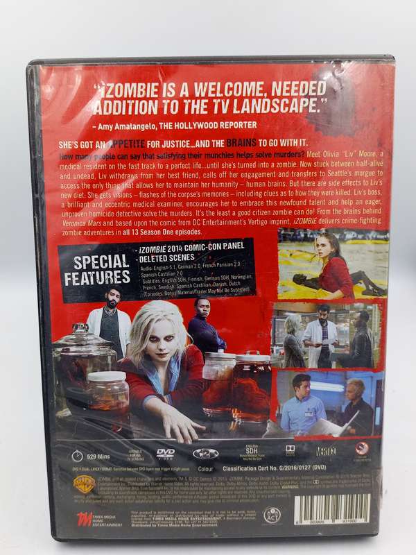 iZOMBIE The Complete First Season DVDs