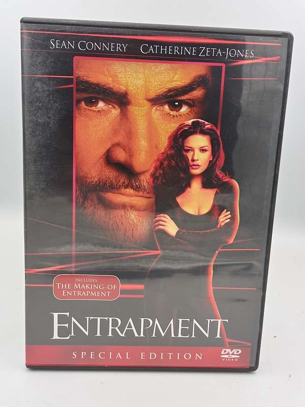 Entrapment DVD - Sean Connery, Catherine Zeta-Jones