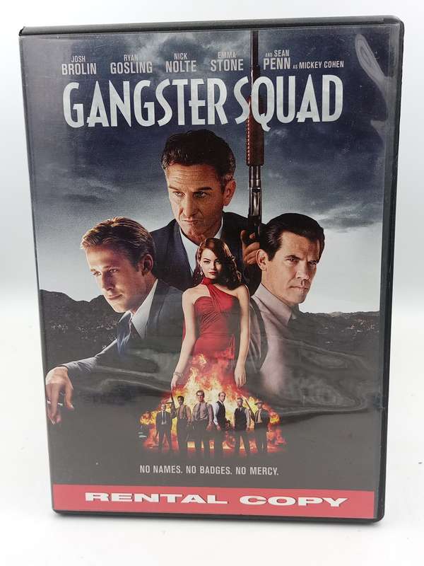 Gangster Squad DVD - Josh Brolin, Ryan Gosling, Nick Nolte, Emma Stone & Sean Penn