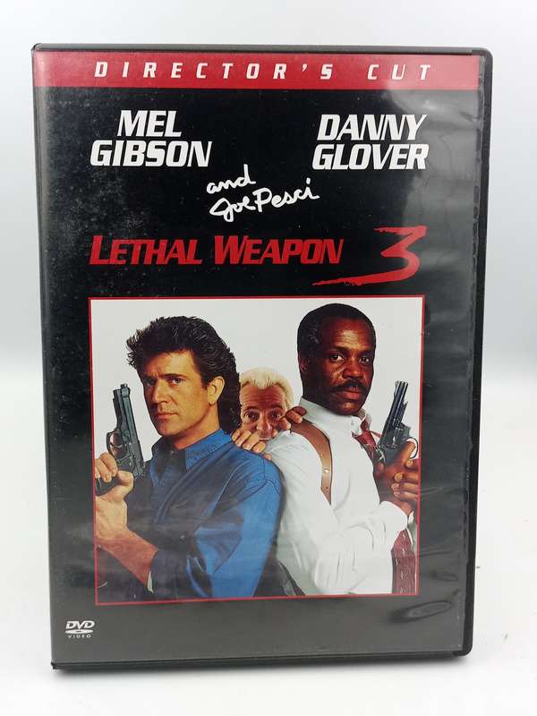Lethal Weapon 3 DVD - Mel Gibson, Danny Glover & Joe Pesci