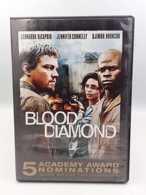 Blood Diamond DVD - Leonard DiCaprio, Jennifer Connelly & Djimon Hounsou
