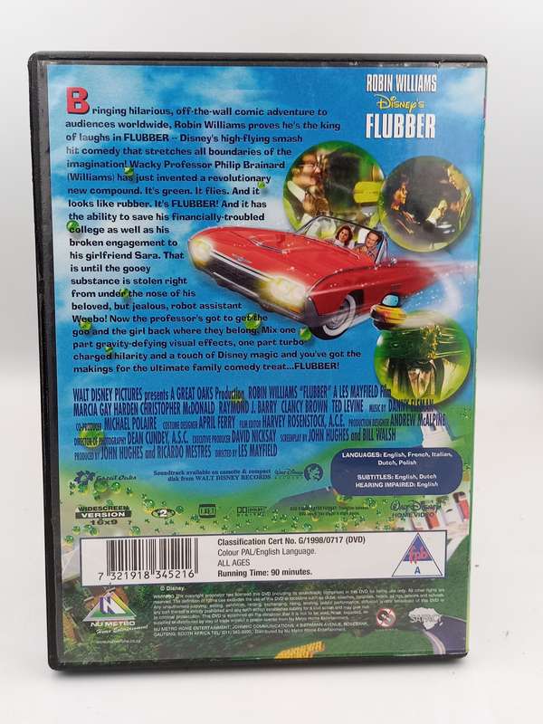 Flubber DVD - Robin Williams
