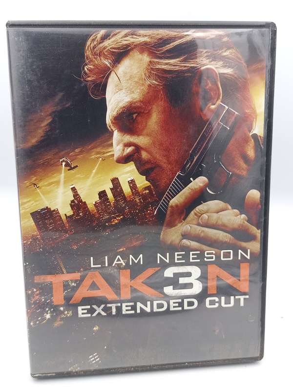 Taken 3 - Extended Cut DVD - Liam Neeson