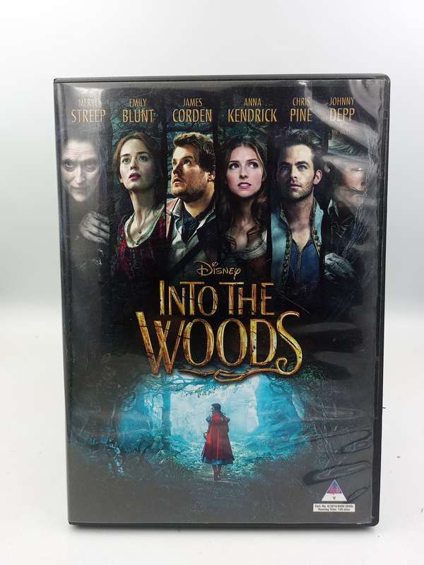 Into the Woods DVD - Meryl Streep, Emily Blunt, James Corden, Anna Kendrick, Chris PIne & Johnny Dep
