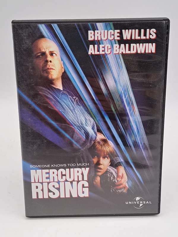 Mercury Rising DVD - Bruce Willis & Alec Baldwin