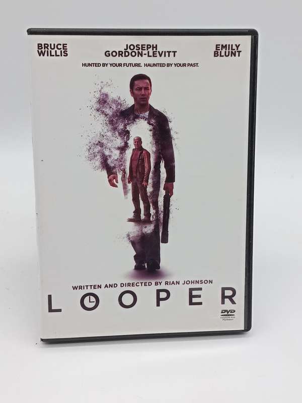 Looper DVD - Bruce Willis, Emily Blunt