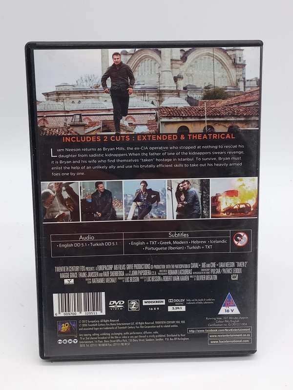 Taken 2 DVD - Liam Neeson