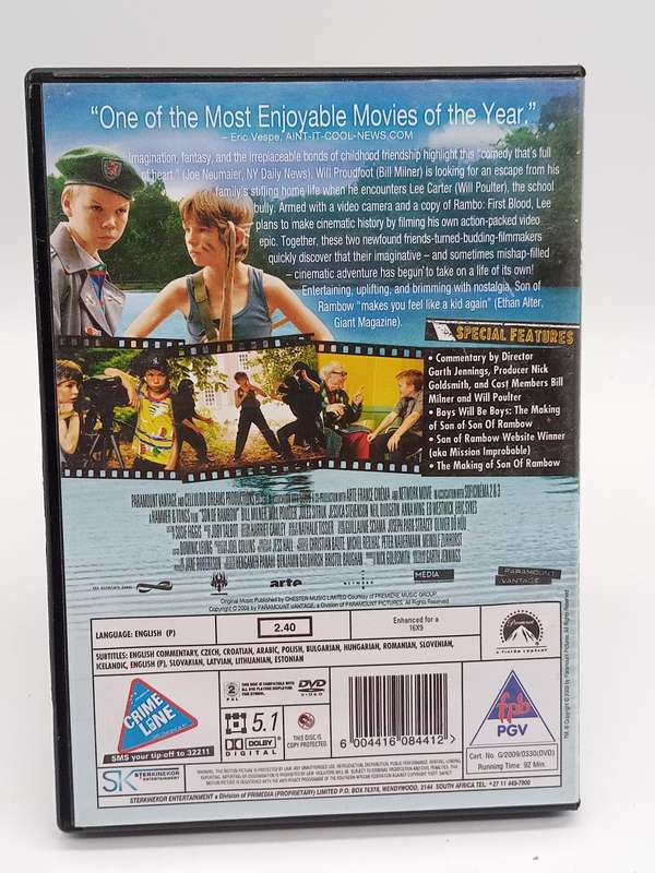 Son of Rambow DVD