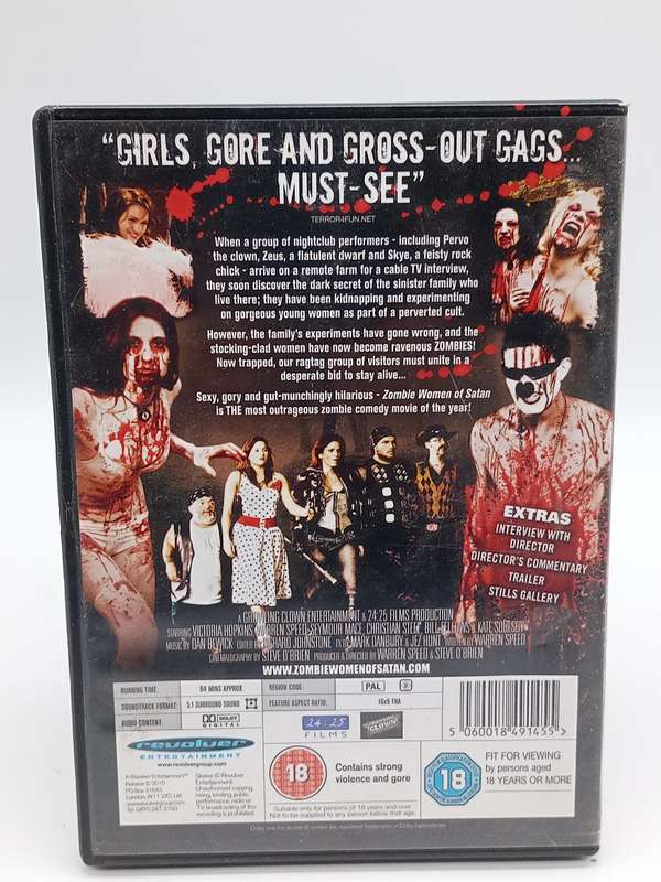 Zombie Women of Satan DVD