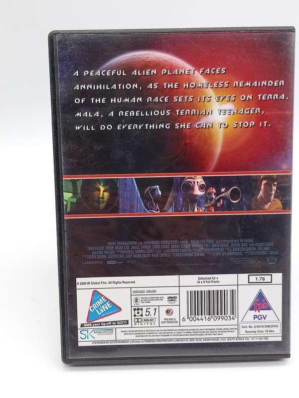 Battle for Terra DVD