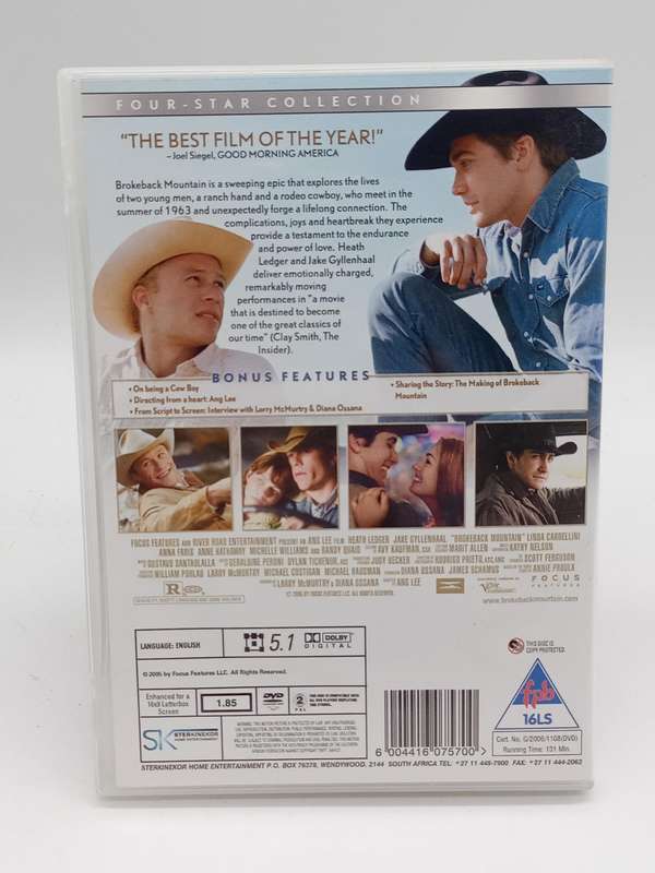 Brokeback Mountain DVD
