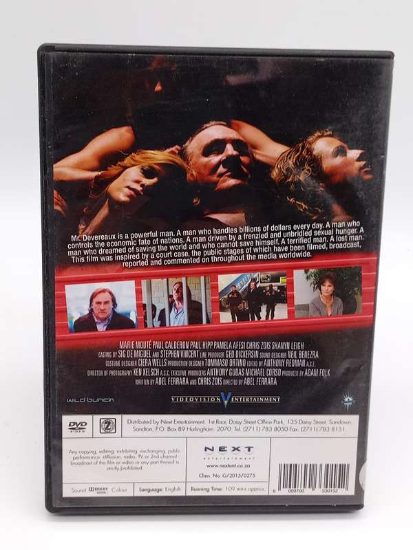 Welcome to New York DVD - Gerard Depardieu & Jacqueline Bisset