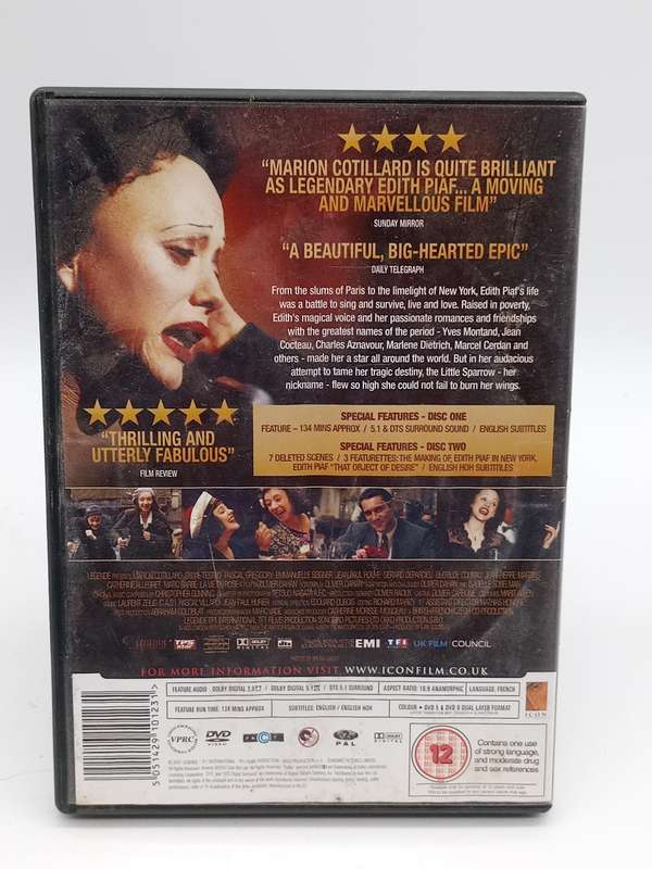 La Vie en Rose DVDs