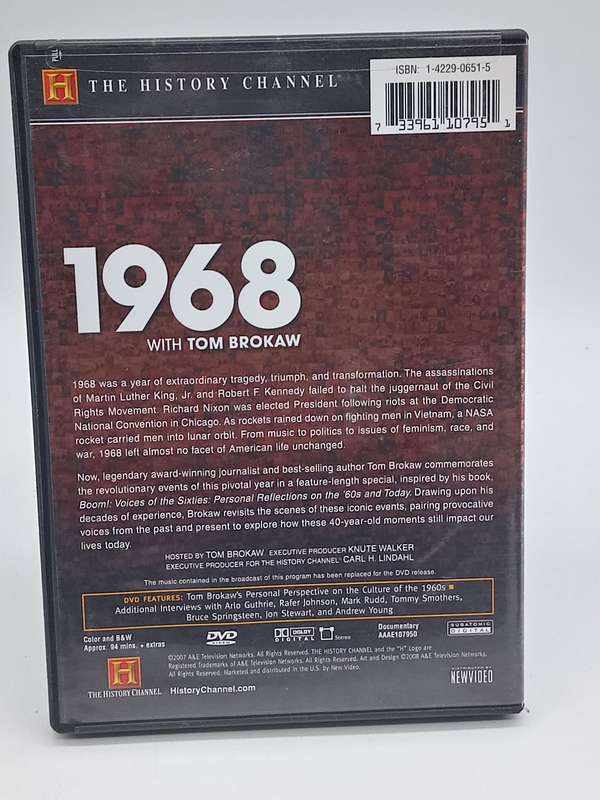 1968 with Tom Brokaw DVD