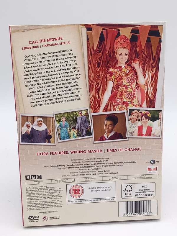 Call the Midwife Series Nine Christmas Special DVDs