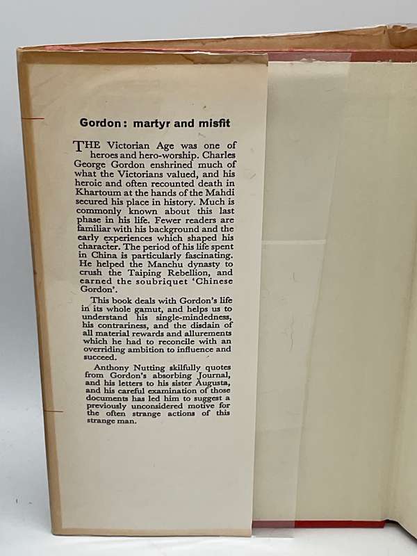 Gordon: Martyr and Misfit by Anthony Nutting | Khartoum