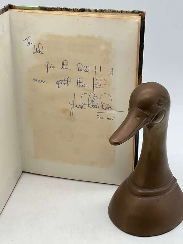 Flies and Flyfishing in South Africa by Jack Blackman | Signed & Inscribed by Jack Blackman