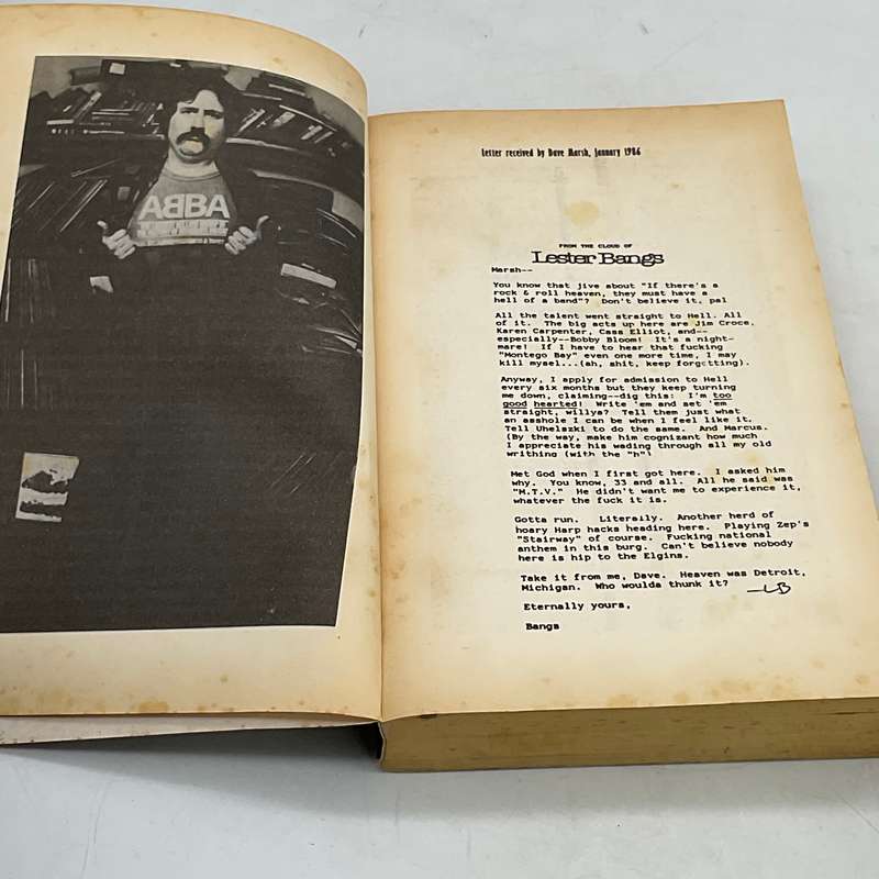Psychotic Reactions and Carburetor Dung by Lester Bangs | Literature as Rock 'n Roll