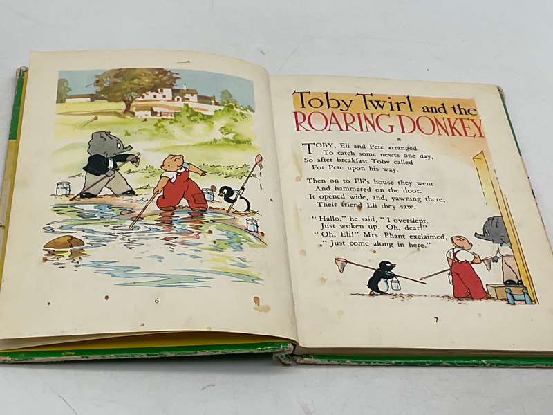 Toby Twirl Tales Told by Sheila Hodgetts | Pictured by E Jeffrey