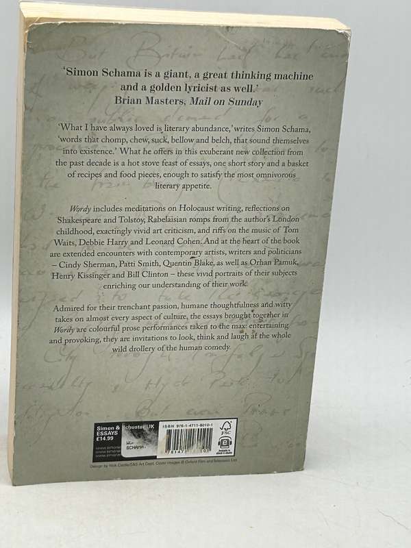 Wordy by Simon Schama