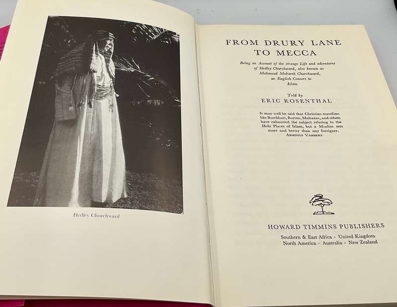 From Drury Lane to Mecca by Eric Rosenthal | Hedley Churchward conversion to Islam