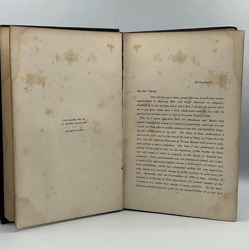 Swallow: A Tale of The Great Trek by Haggard H. Rider 1899