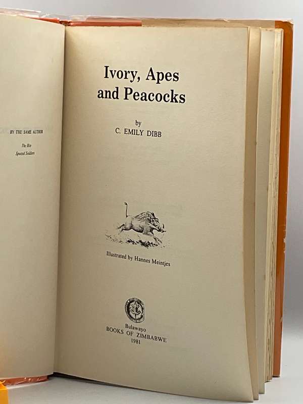 Ivory, Apes and Peacocks by C Emily Dibb | Rhodesiana