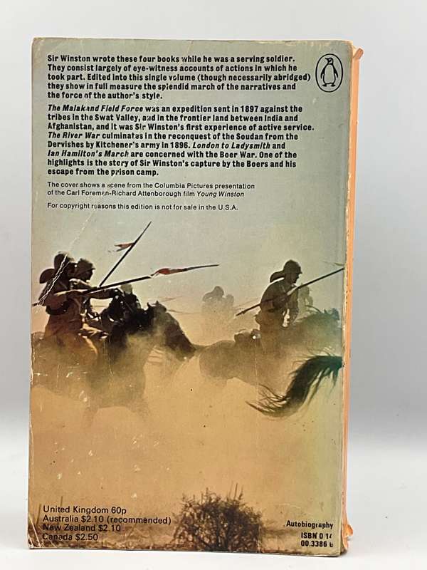 Frontiers and Wars ~ Winston S. Churchill