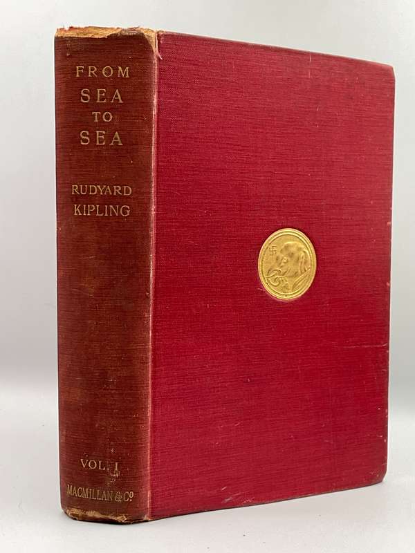 From Sea to Sea and Other Sketches Volume I by Rudyard Kipling |  Macmillan and Co 1900