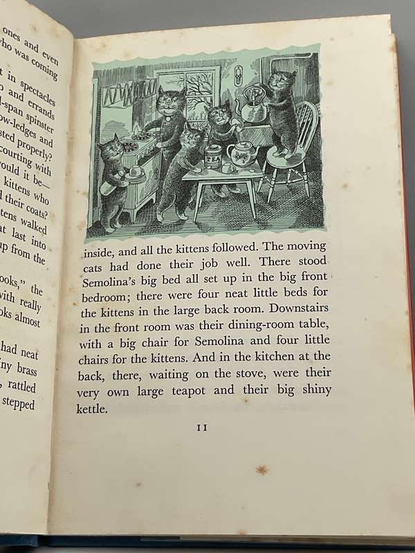 Semolina Silkpaws Comes to Town - Gladys Williams | First Edition 1962