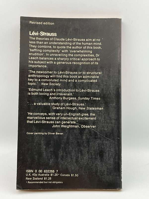 Levi-Strauss by Edmund Leach