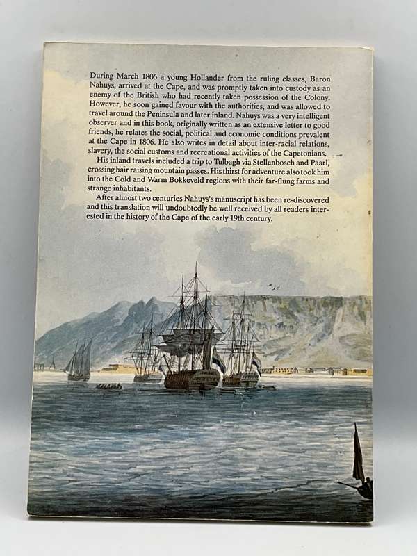 Adventures at the Cape of Good Hope in 1806  by H. G Nahuys van Burgst