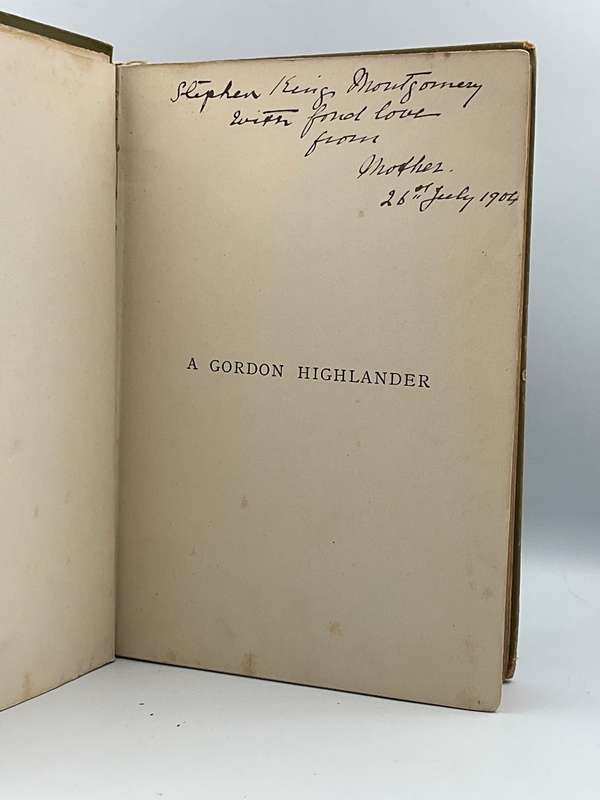 A Gordon Highlander by E Everett-Green | 1903 Children's Story re Boer War