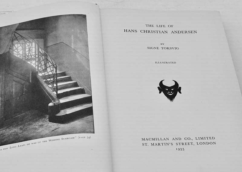 The Life of Hans Christian Anderson by Signe Toksvig 1933