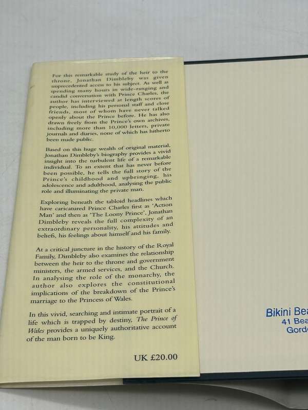 The Prince of Wales: A Biography by Jonathan Dimbleby | Hardcover