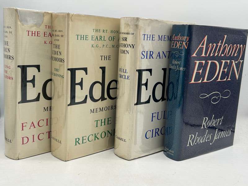 The Eden Memoirs - 3 Volumes Plus Anthony Eden by Robert Rhodes James