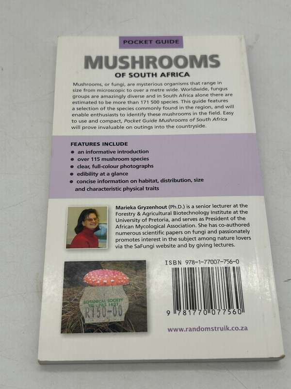 Pocket Guide Mushrooms of South Africa - Marieka Gryzenhout